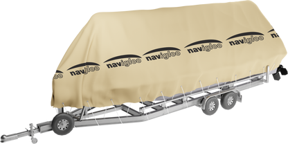 Navigloo Pontoon-fishing 14-18½ with tarp 18x26 ft