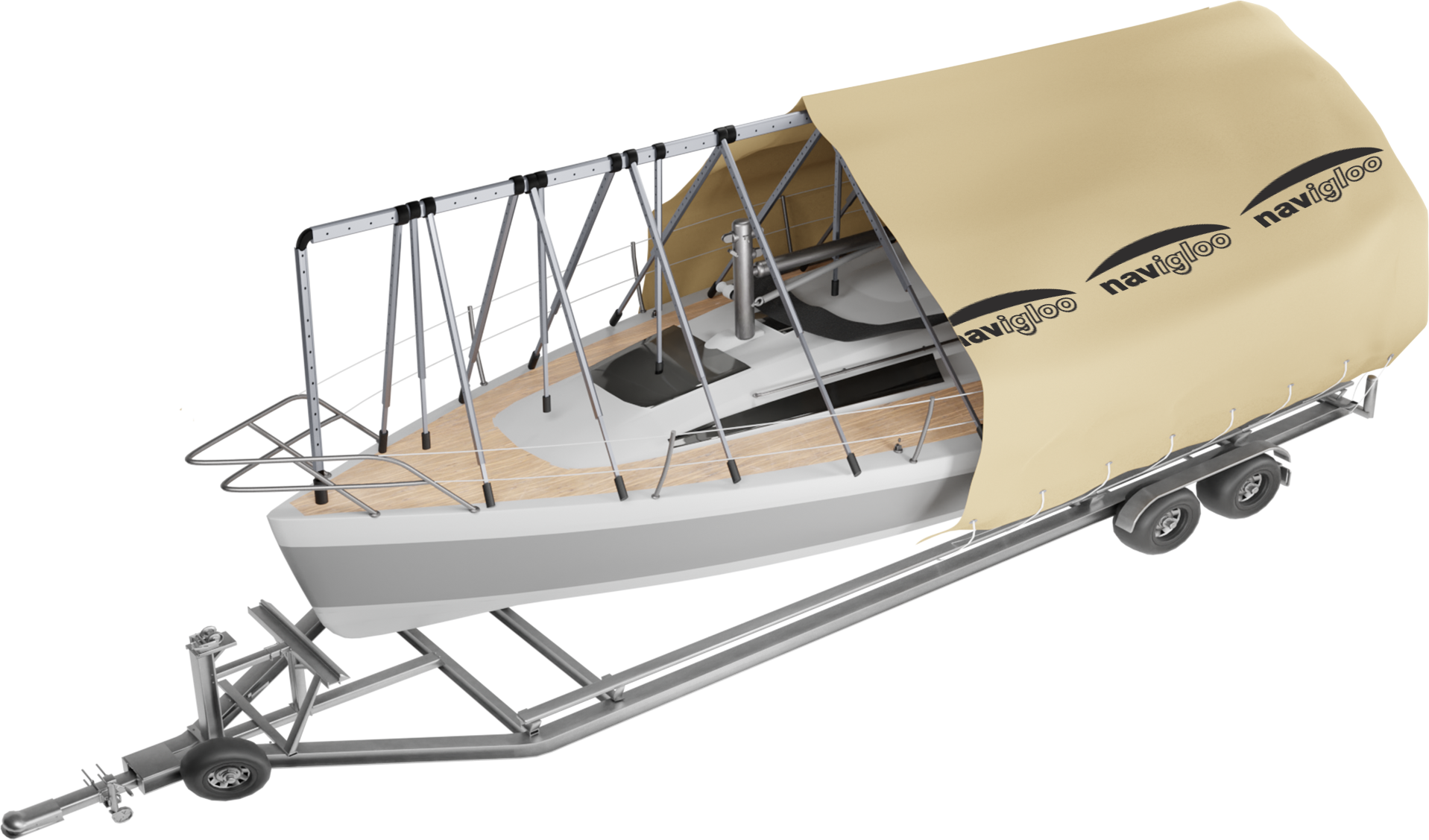 Navigloo Plais-Cuddy 26-28½ ft with tarp19x39' (sailboat )