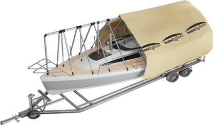 Navigloo Plais-Cuddy 26-28½ ft with tarp19x39' (sailboat )