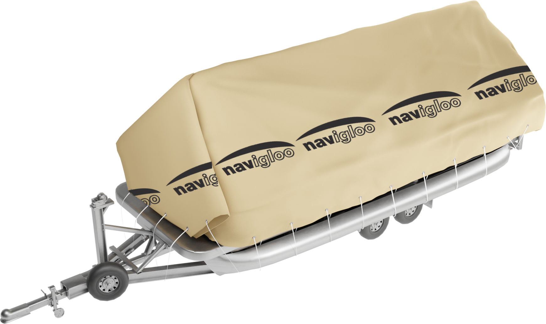 Navigloo Pontoon-runabout 19-22½ with tarp 19x32 ft