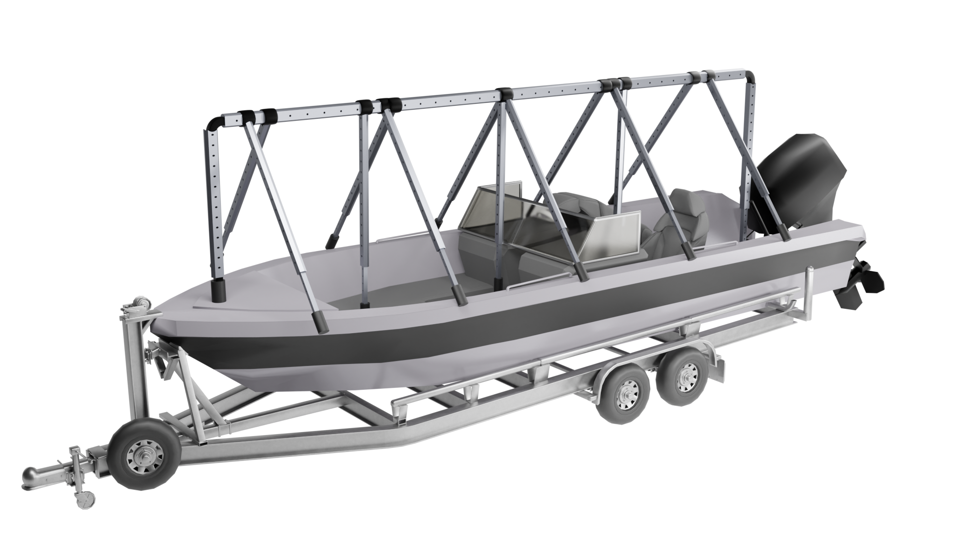 Navigloo Pontoon-runabout 19-22½ without tarp
