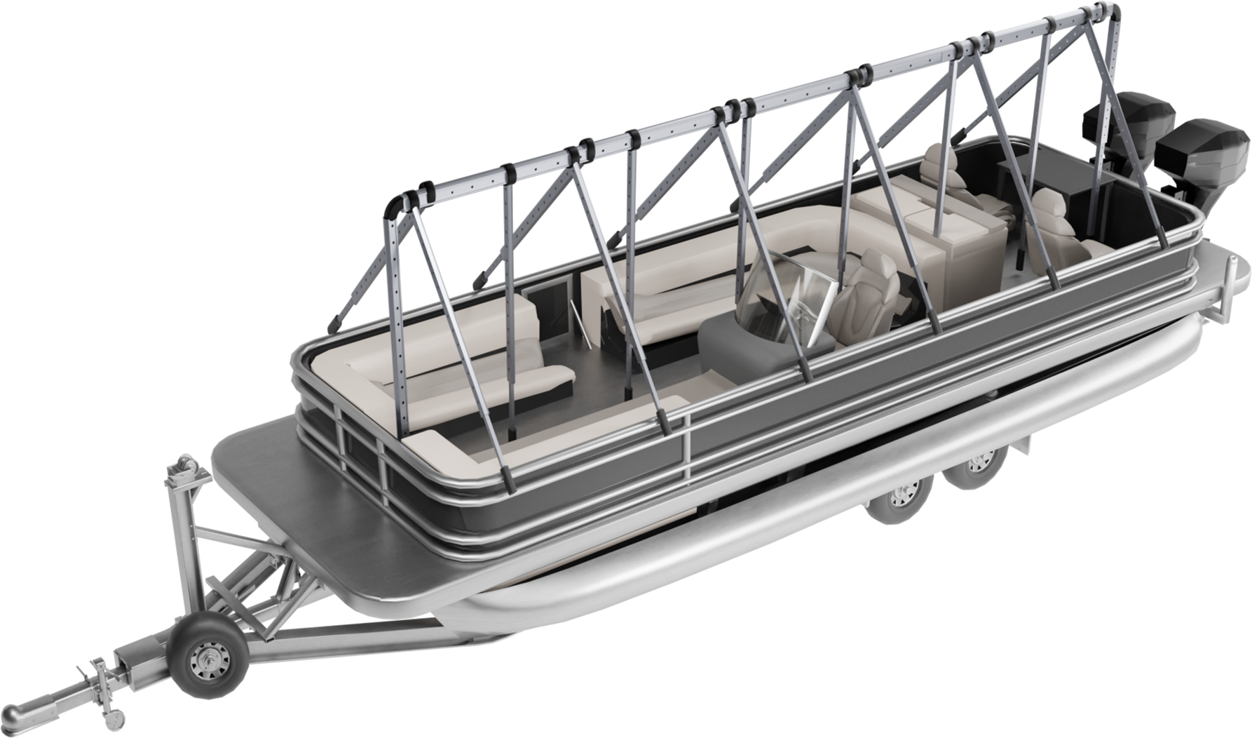Navigloo Pontoon 23-24 ft with tarp 19x39 ft