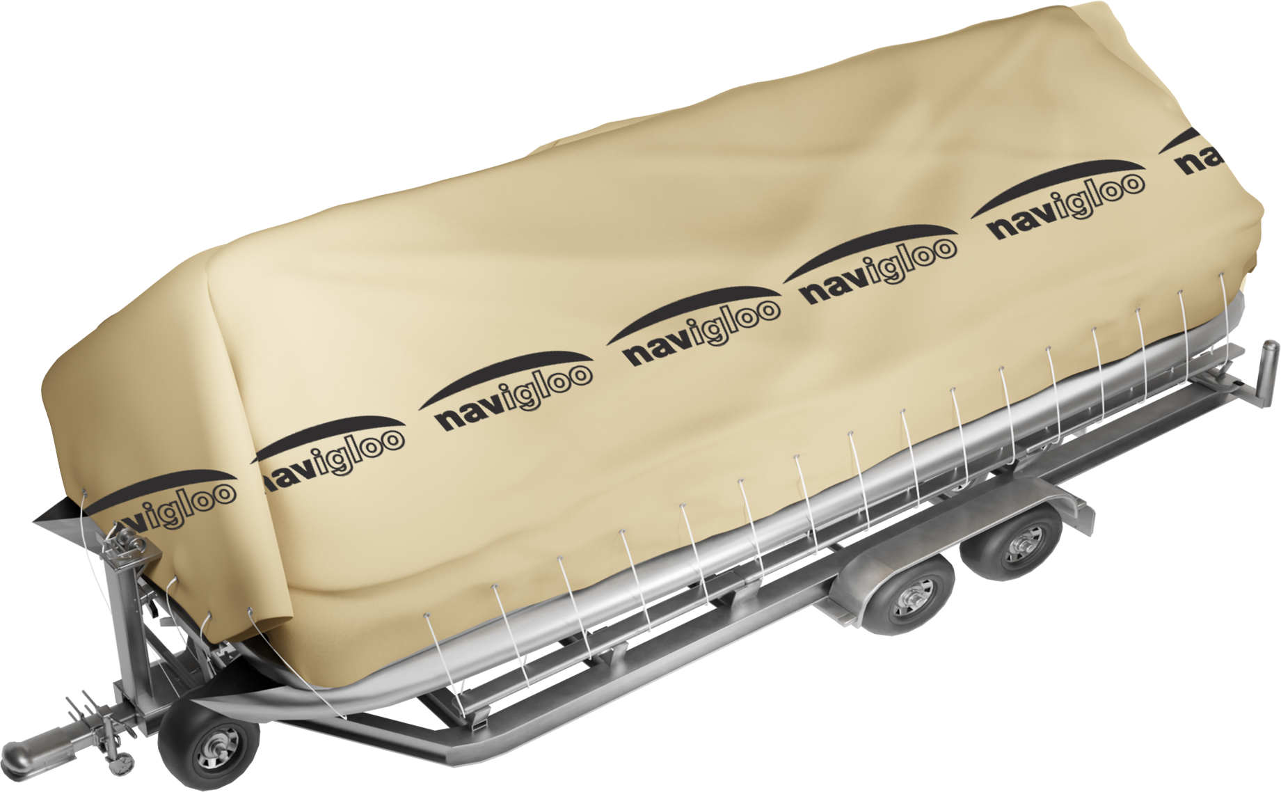 Navigloo Pontoon 28 ft with tarp 19x39 ft