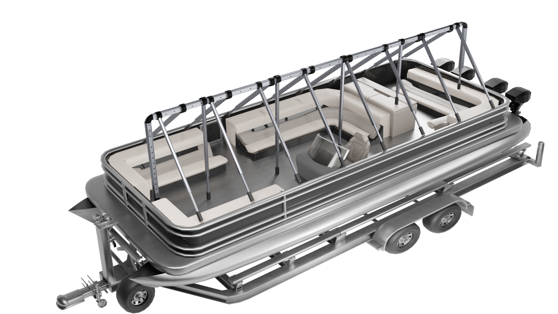 Pontoon 28 ft without tarp