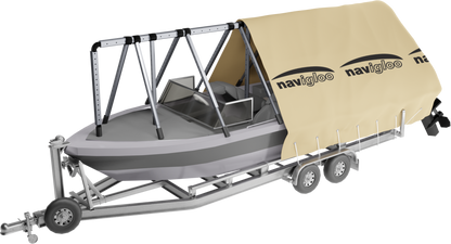 Navigloo fishing-runabout / Cuddy 23-24 with tarp 19x32
