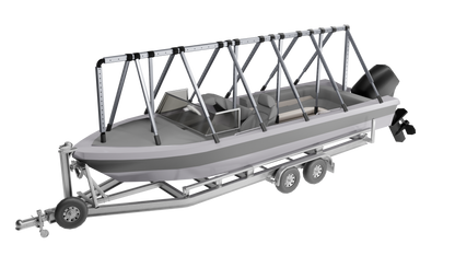 Navigloo fishing-runabout / Cuddy Cabine 23-24' with tarp 19x39